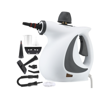 🔥Tragbarer Dampfreiniger 12 Zubehörteile, hoher Druck und umweltfreundlich, Desodorierung und Desinfektion im Haushalt, Küche und Bad💧