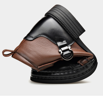 🏆50% RABATT👞Herren-Stiefeletten aus echtem Leder