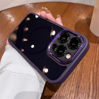 Getönte, stoßfeste, magnetische iPhone-Hülle.📱✨