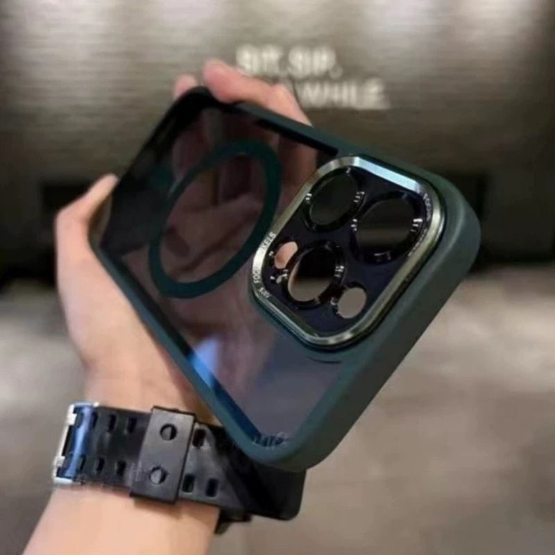 Getönte, stoßfeste, magnetische iPhone-Hülle.📱✨