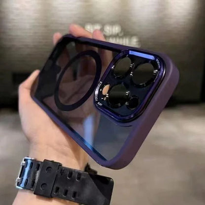 Getönte, stoßfeste, magnetische iPhone-Hülle.📱✨