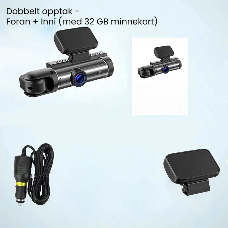 🚗 Doppelkamera-Dashcam mit 170° Weitwinkel & 1080p HD – Jetzt mit 50% Rabatt!