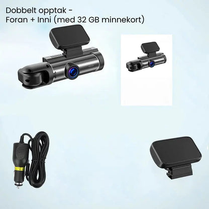 🚗 Doppelkamera-Dashcam mit 170° Weitwinkel & 1080p HD – Jetzt mit 50% Rabatt!