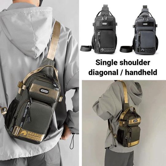 🔥2025 Verstellbare Oxford-Stoff Casual Brusttasche