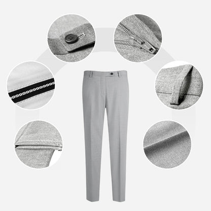 Men's Business Casual Suit Trousers