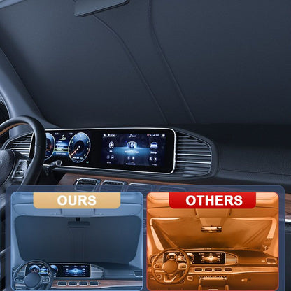 🌞 50% Rabatt 🌈 Faltbarer Auto-Sonnenschutz für die Windschutzscheibe