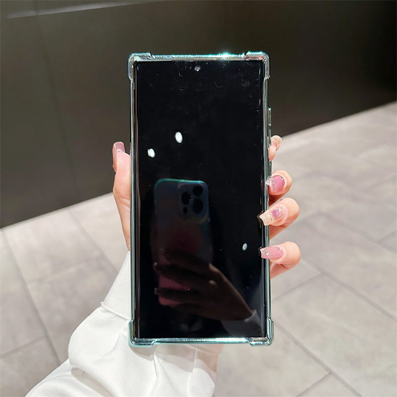 Gyroskop Transparente Handyhülle mit magnetischer Halterung für Samsung S22-25