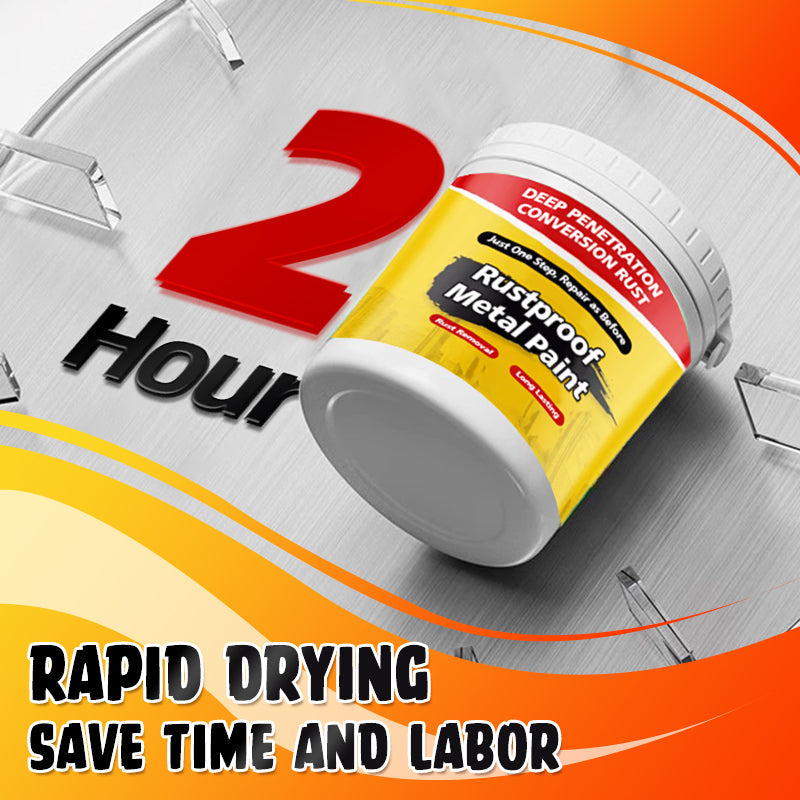 2025 neues Upgrade 💥 Rostschutzfarbe für Edelstahlmetall✅Mehrere Farben verfügbar, um Ihren Anforderungen gerecht zu werden