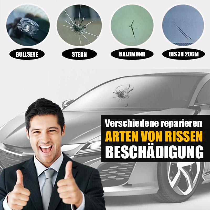 💎 KAUFEN 1, ERHALTEN 1 GRATIS! 💎 Glasreparaturset „Cracks Gone“ – Repariert Risse in 20 Min., Unsichtbares Finish & Kein Austausch Nötig 🔧🚗