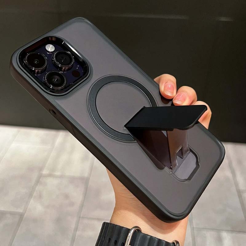 🔥Magnetische stoßfeste Handyhülle mit Ständer für iPhone 16-13 Serie