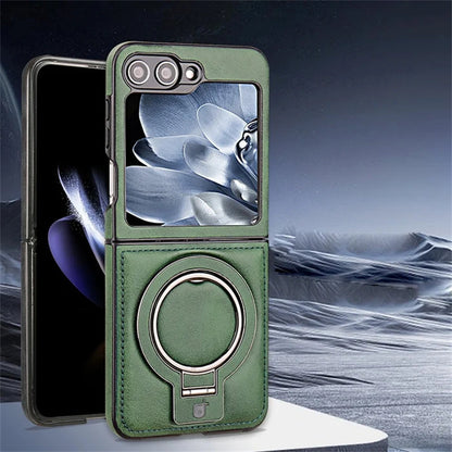 Magnetische Handyhülle mit Ringständer für Galaxy Z Flip Serie