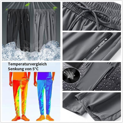 ⏳Begrenzte Zeit 50% Rabatt💥Sommer Herren Eis Seide Sporthose