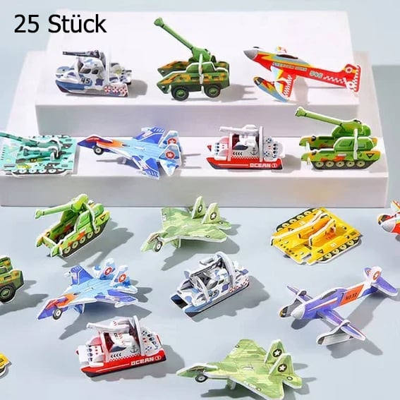 🧩 WEIHNACHTSANGEBOT 50% RABATT! ✨ Erzieherisches 3D-Cartoon-Puzzle - 57-teilig mit leuchtenden Farben für kreatives Lernen bei Kindern 🎨👧