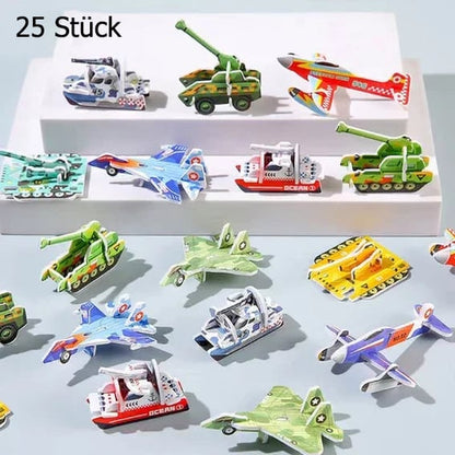 🧩 WEIHNACHTSANGEBOT 50% RABATT! ✨ Erzieherisches 3D-Cartoon-Puzzle - 57-teilig mit leuchtenden Farben für kreatives Lernen bei Kindern 🎨👧