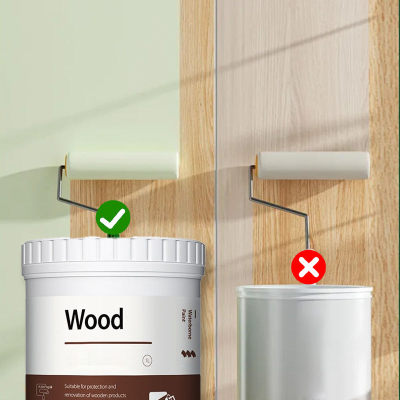 🪚 50% RABATT! 🌿 WASSERBASIERTE MÖBELFARBE - Geruchsneutral &amp; Umweltfreundlich, Einfache Anwendung ohne Schleifen, Perfekt für Holzmöbel-Renovierung 🎨🛋️