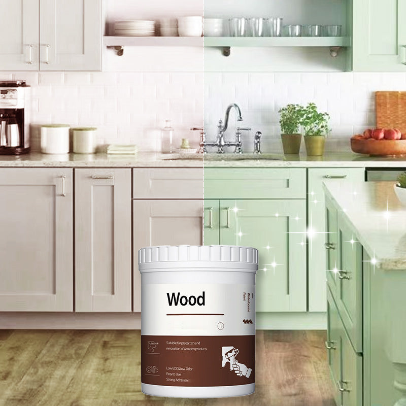 🪚 50% RABATT! 🌿 WASSERBASIERTE MÖBELFARBE - Geruchsneutral &amp; Umweltfreundlich, Einfache Anwendung ohne Schleifen, Perfekt für Holzmöbel-Renovierung 🎨🛋️