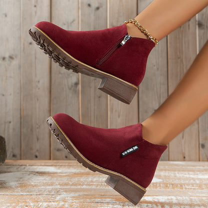 🔥Frühherbst -Hot -Umsatz 49%Rabatt 🔥auf Reißverschluss mit niedrigen Absätzen