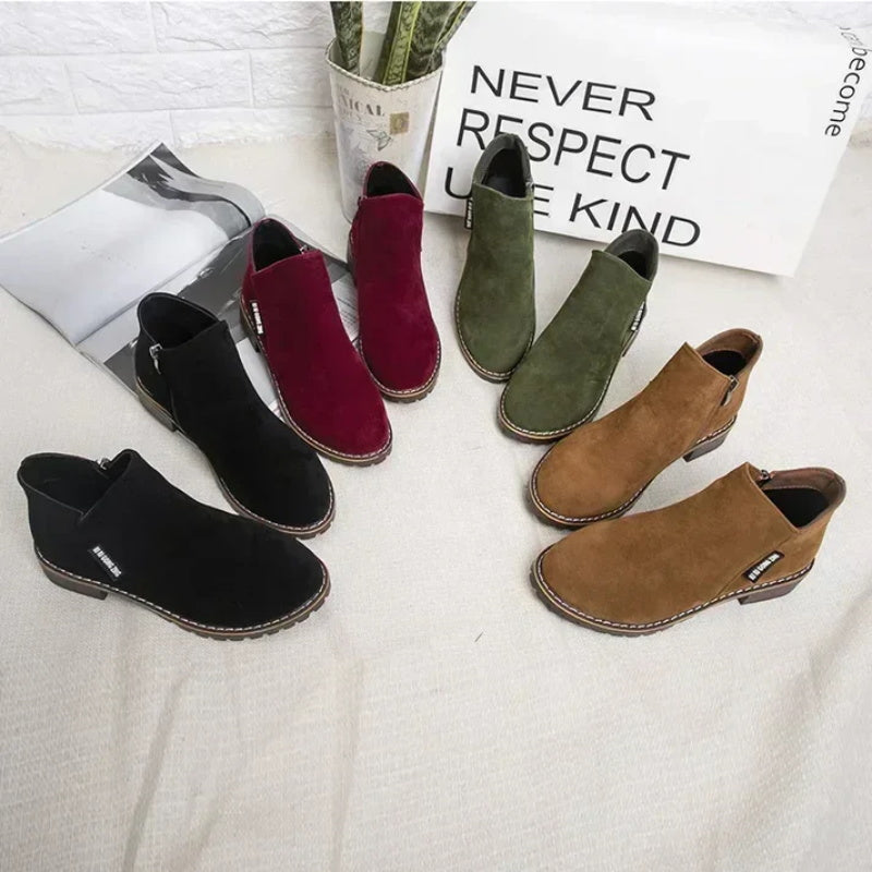 🔥Frühherbst -Hot -Umsatz 49%Rabatt 🔥auf Reißverschluss mit niedrigen Absätzen