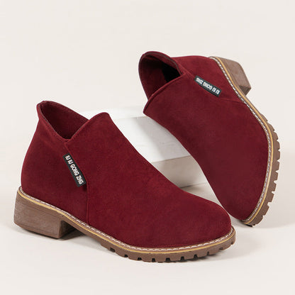 🔥Frühherbst -Hot -Umsatz 49%Rabatt 🔥auf Reißverschluss mit niedrigen Absätzen