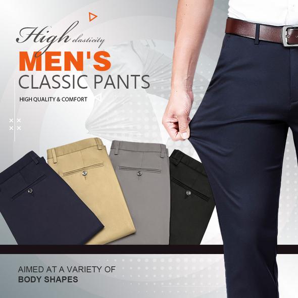 🔥Befristetes Angebot -49% DISCOUNT🔥 Klassische Herrenhose mit guter Elastizität