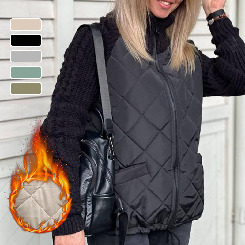 ⏳Time-limited Special⏰Women's Knit Patchwork Puffy Jacket