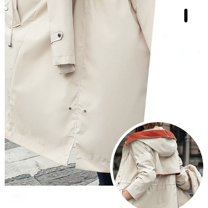 ✨Damen Winterparka mit Kapuze und warmem Fellkragen