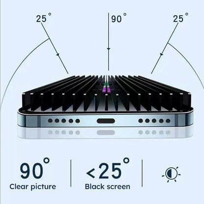 Multi-Angle Anti-Peep-Hartfolienset für das iPhone13-16
