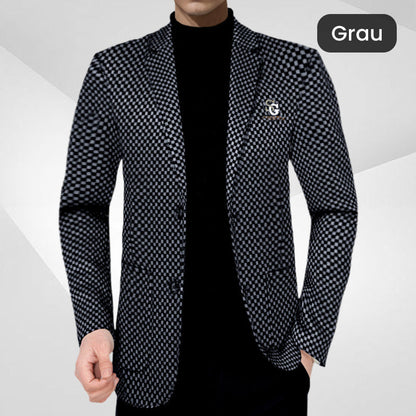 💜 LETZTER TAG DER AKTION – 50 % RABATT 💜Lässiger Slim-Fit-Blazer für Herren