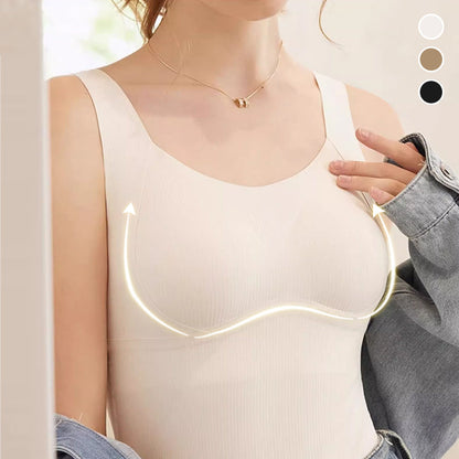 🎁Saisonausverkauf - 50% Rabatt🌸 Damen Thermo Tanktops mit integriertem BH