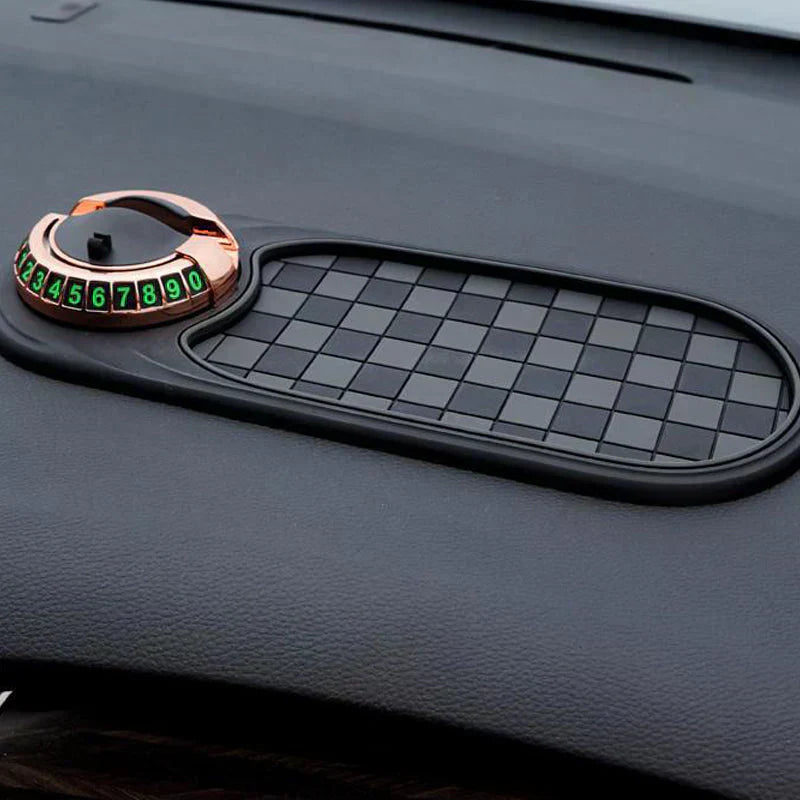 🚗📱 Flexibler Auto-Handyhalter mit rutschfester Unterlage – Sichere Navigation & optimale Griffigkeit für jede Fahrt! 🔥✨