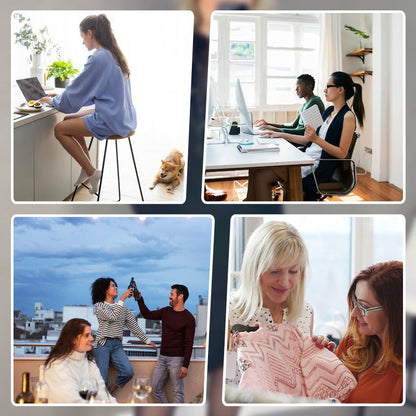 🖤Verkaufsschlager 50% RABATT🎄Rundhalsausschnitt Elegante Mode Einfaches Kleid