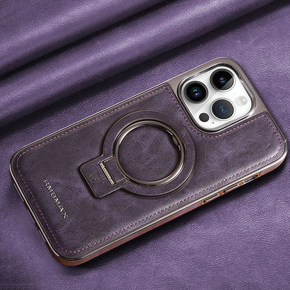 Luxuriöse Handyhülle aus PU-Leder für die iPhone 11-15-Serie