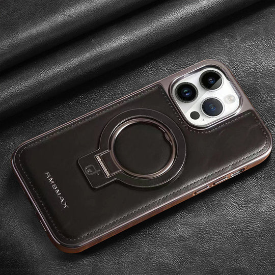 Luxuriöse Handyhülle aus PU-Leder für die iPhone 11-15-Serie