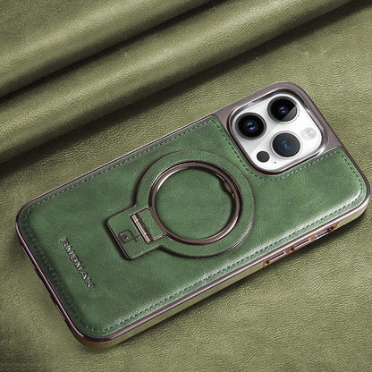 Luxuriöse Handyhülle aus PU-Leder für die iPhone 11-15-Serie