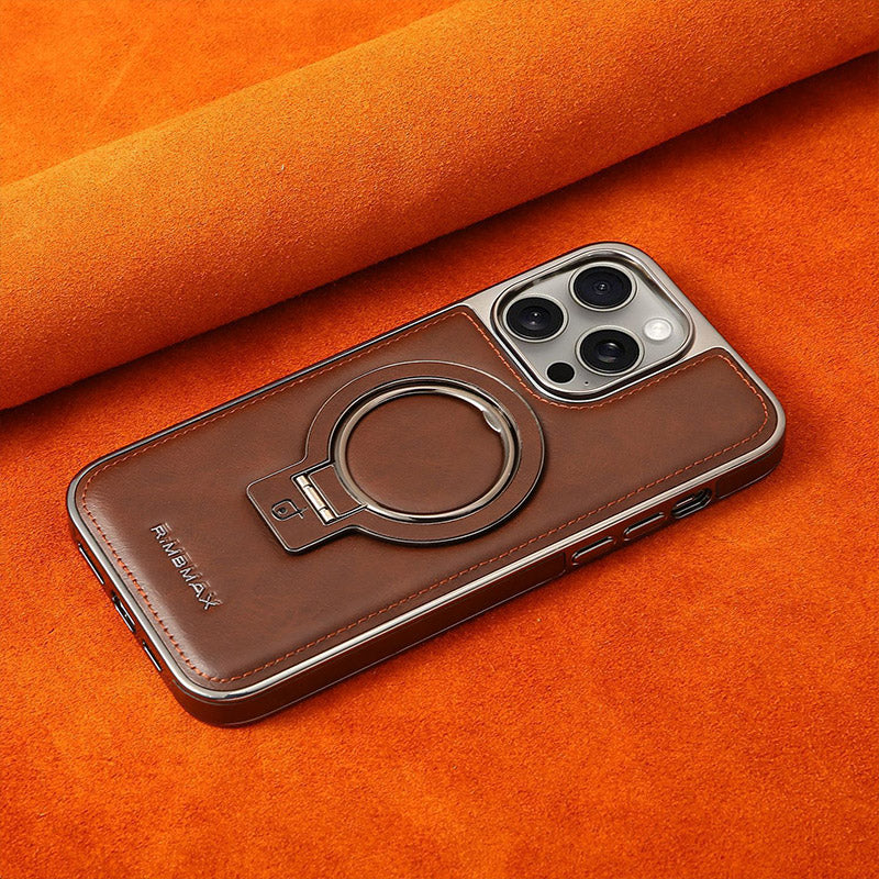 Luxuriöse Handyhülle aus PU-Leder für die iPhone 11-15-Serie