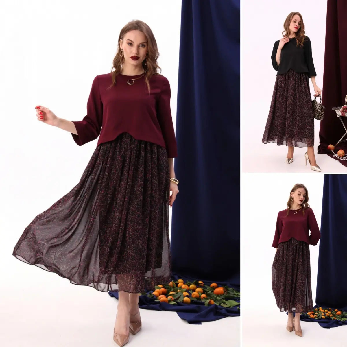 Elegantes hochwertiges Kleid