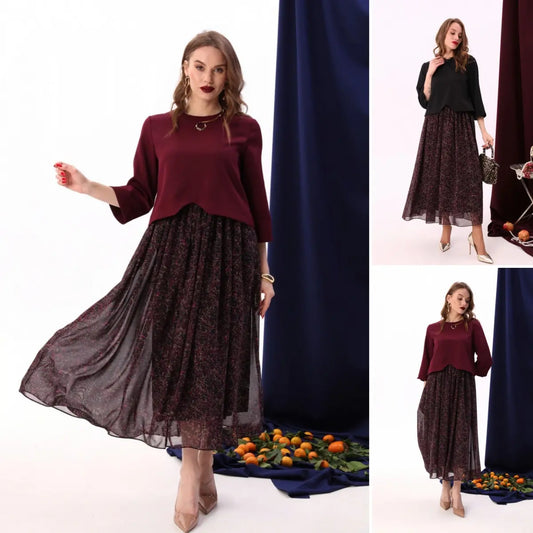 Elegantes hochwertiges Kleid