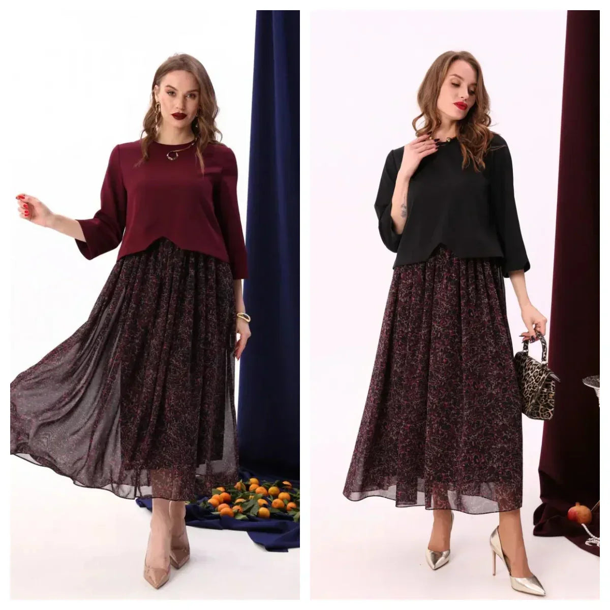 Elegantes hochwertiges Kleid