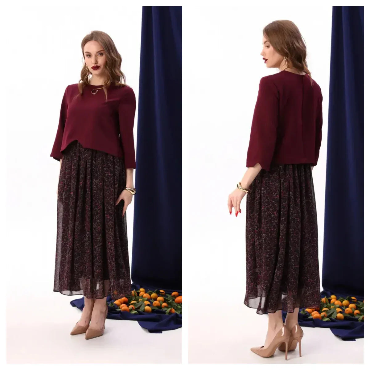 Elegantes hochwertiges Kleid