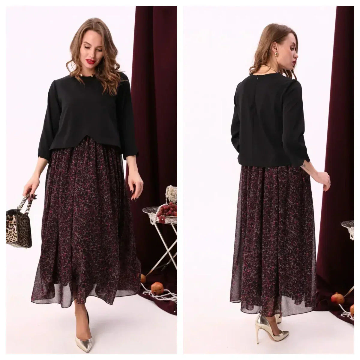 Elegantes hochwertiges Kleid