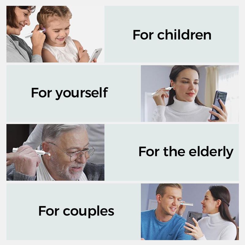 🏆Zeitlich begrenzter Rabatt👂Visualisiertes elektrisches Werkzeug zur Ohrenschmalzentfernung