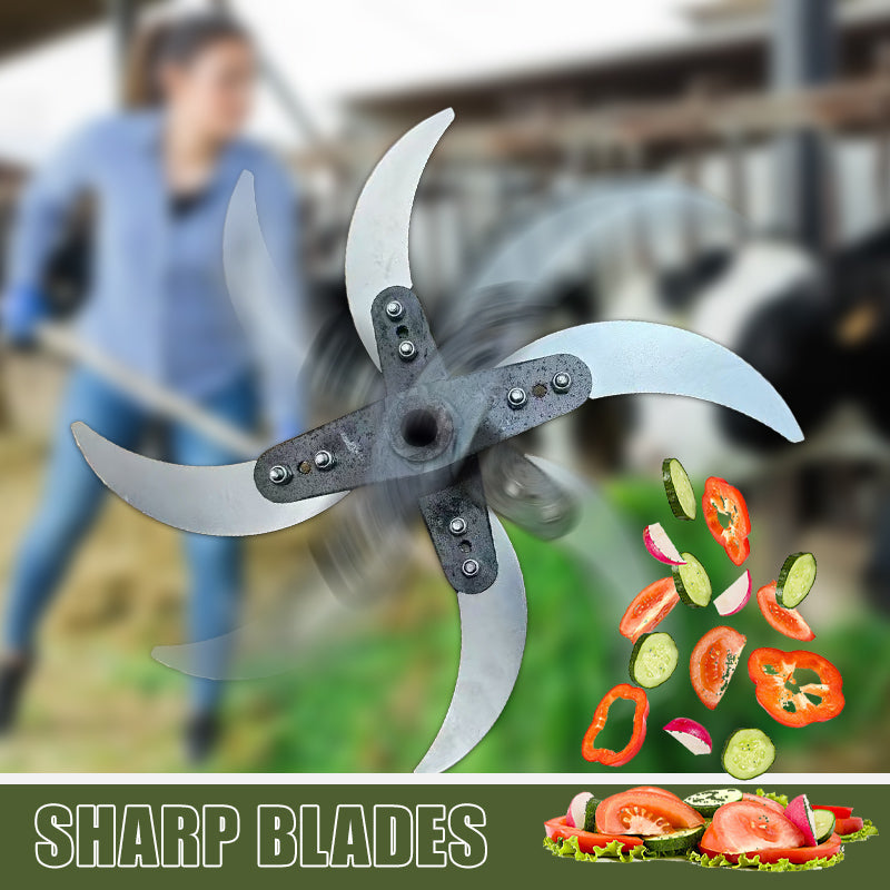 ⚙️ 50% RABATT! ✂️ Messerklingen für Haushalts-Grashäcksler – Robust, Langlebig & Einfach zu Wechseln 🌱