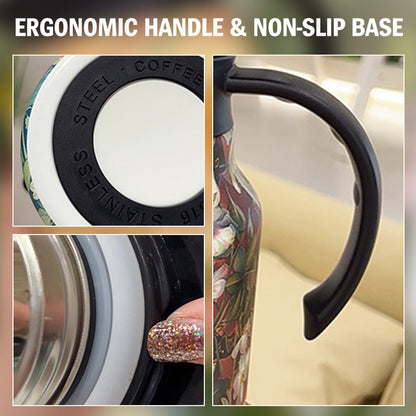 🔥Zeitlich begrenzter Rabatt-50% Rabatt🔥1000ml Vakuum-Isolierte Teekanne mit Sieb.