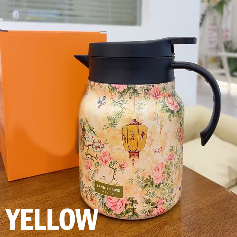 🔥Zeitlich begrenzter Rabatt-50% Rabatt🔥1000ml Vakuum-Isolierte Teekanne mit Sieb.