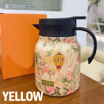 🔥Zeitlich begrenzter Rabatt-50% Rabatt🔥1000ml Vakuum-Isolierte Teekanne mit Sieb.