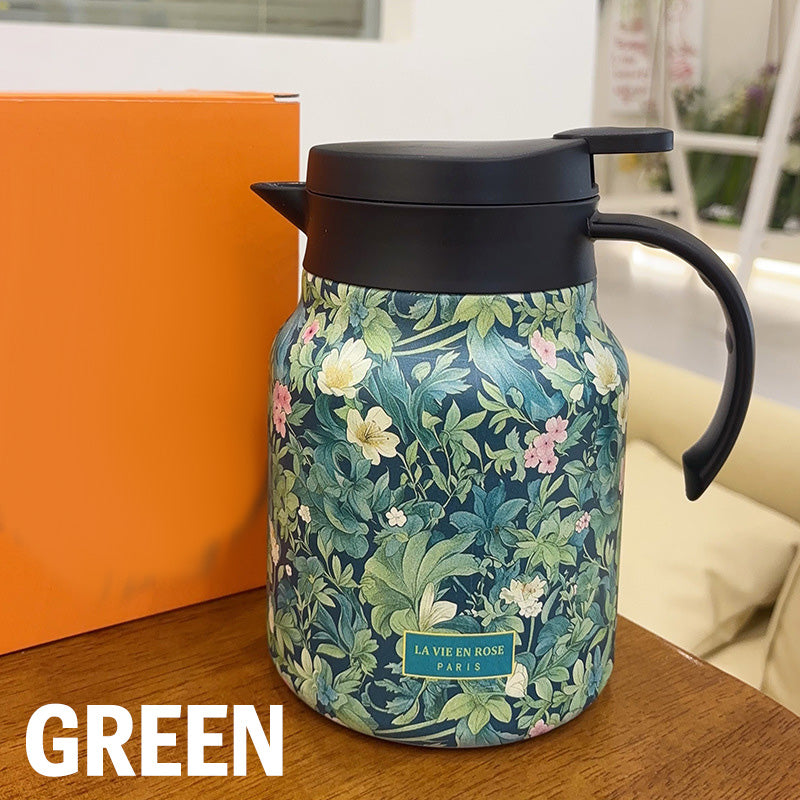 🔥Zeitlich begrenzter Rabatt-50% Rabatt🔥1000ml Vakuum-Isolierte Teekanne mit Sieb.