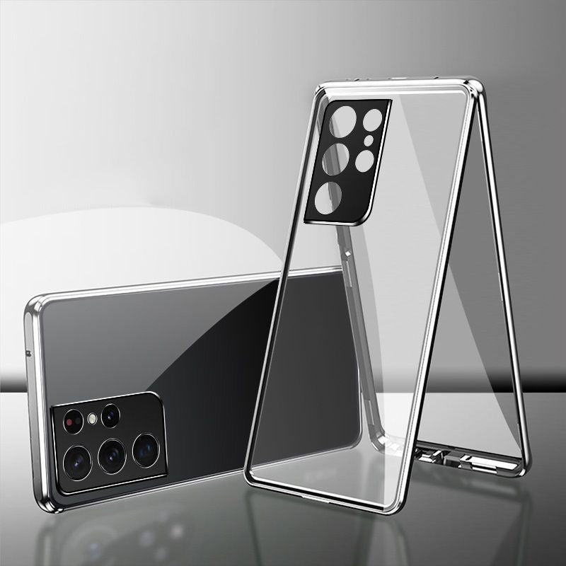 🔥Limited Time 50% OFF🔥2-in-1 Magnetische Hülle und Schutzfolie für die Galaxy-Serie21-25