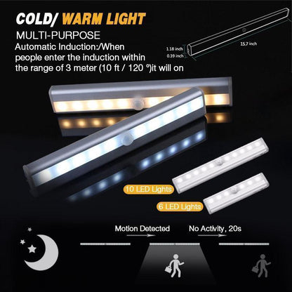 🏆💥2025 Kaufen Sie 1 und erhalten Sie 1 gratis🔥LED Intelligentes Magnetisches Bewegungssensor-Licht