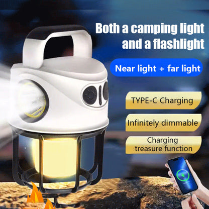 Outdoor Solar LED Camping Laterne Wiederaufladbar
