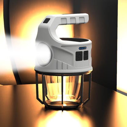 Outdoor Solar LED Camping Laterne Wiederaufladbar-3